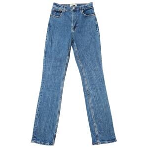 Abercrombie & Fitch Blue Straight Leg Jeans